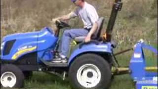 New Holland Boomer Mowing [upl. by Tse246]