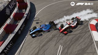 F1 24 Oliver Bearman Career Mode Baku [upl. by Onfroi562]