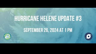 Brevard officials offer update on Hurricane Helenes potential impact on the Space Coast [upl. by Keefe78]