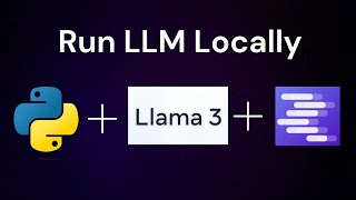 Run LLMs Locally with Local Server Llama 3  LM Studio [upl. by Jerold]