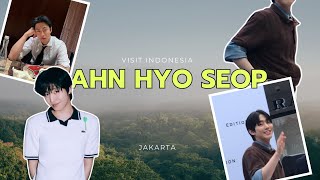 quotAhn Hyo Seop Just Landed in Indonesia – Fans Go Wildquot [upl. by Alian]