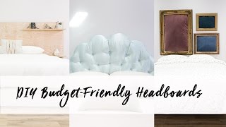 DIY BudgetFriendly Headboards for Every Design Style [upl. by Edette]