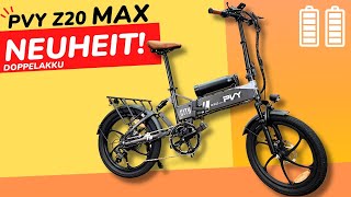 PVY Z20 MAX  EBIKE NEUHEIT 2024  LIVE im UNBOXING ebike pvy z20max unboxing [upl. by Hammad]