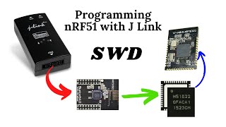 Programming nRF51822 Core51822 Using Segger J Link [upl. by Yesnikcm]