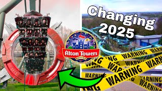 MASSIVE Changes To Galactica At Alton Towers [upl. by Anahsak]