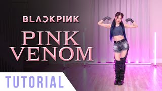 BLACKPINK  Pink Venom Dance Tutorial Explanation amp Mirrored  Ellen and Brian [upl. by Dielu801]