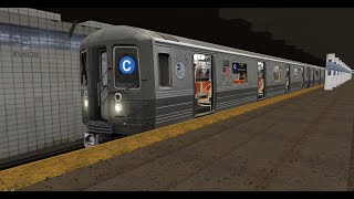 openbve E r68 Euclid ave to bronx 205 street the D line [upl. by Eralc]