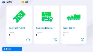 How to use Skill Tokens in Pes eFootbal [upl. by Manvell459]