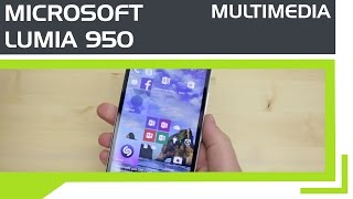 Microsoft Lumia 950  Multimedia [upl. by Nageam297]