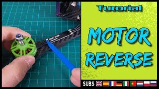 FPV Drone Motor Reverse BLHELI Tutorial [upl. by Gwendolyn]