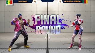 Bakson dee jay VS Yashiro Sempai manon SF6 match S2 FT3x210082024 [upl. by Katha628]