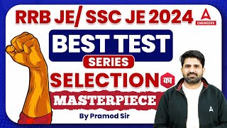 RRB JE SSC JE 2024 Best Test Series✅  Selection का Masterpiece🔥 [upl. by Liane]