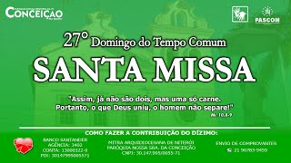 27º Domingo do Tempo Comum  Santa Missa em Libras  06102024 [upl. by Fesoy385]