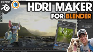 AMAZING HDRI Tool for Blender  HDRI MAKER [upl. by Merfe]