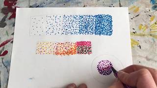 Pointillism SkillBuilder Tutorial Using Marker Video 1 [upl. by Pass262]