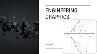 Projection of Lines SOLVED QUESTION Engineering Graphics  Lecture 07c [upl. by Yemirej]