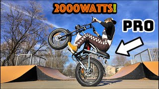 2024 HappyRun G60 Pro Full Send Review The Fastest 48 Volt Moped Electric bike [upl. by Aisak326]