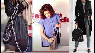 Come fare la borsa Stella McCartney Falabella  fai da te pochette Falabella DIY [upl. by Ardeha60]