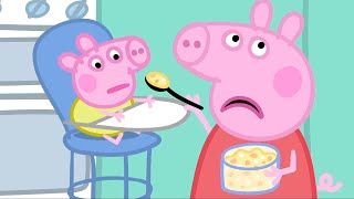 Peppa Pig Official Channel  Baby Alexander  Cartoons For Kids  Peppa Pig Toys [upl. by Noelc]