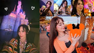 Trying DISNEYLAND HALLOWEEN Food Leah Ashe Vlog [upl. by Hrutkay]