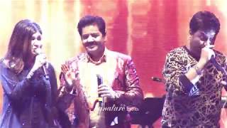 Alka Yagnik Kumar Sanu Udit Narayan  Live Concert Dubai [upl. by Linker176]