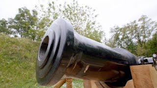 A 17th Century Cannon Ball Deals a Lot of Damage [upl. by Richara]