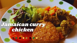 How to cook real Jamaican curry chicken shorts [upl. by Stanfill352]