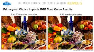 SMPTE 2017 Core Color Rendering Algorithms For High Dynamic Range Display [upl. by Ylrebmit]