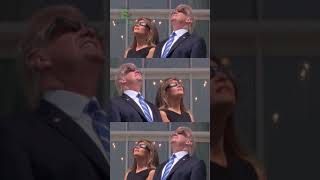 Trump and First Lady Witness Solar Eclipse Surprise Unveiled SolarEclipse Trump Sun [upl. by New]