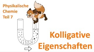 Worin unterscheiden sich Lösemittel und Lösung quotKolligative Eigenschaftenquot [upl. by Arrehs]