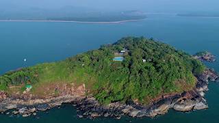 Cintacor Island Resort Near Karwar Goa in the Arabian Sea [upl. by Earesed755]