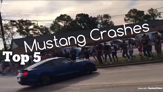 Top 5 Ford Mustang Crashes 2019 [upl. by Harrison713]