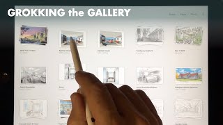 beginners guide to procreate gallery [upl. by Savitt578]