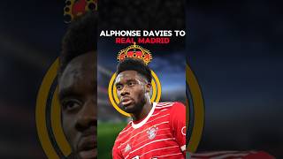 Alphonso Davies to Real Madrid 😳 trending [upl. by Sherfield]