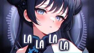 Nightcore  La La La Lyrics [upl. by Samalla]