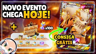 EX GRATUITO  BLACK FRIDAY no Pokémon Pocket [upl. by Sihtnyc174]