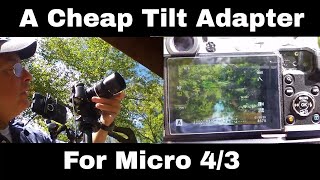 Tilt Adapter for Micro 43 Cheap and Fun ep37 [upl. by Ylro]