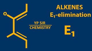 ALKENES2 E1mechanism [upl. by Mollie827]