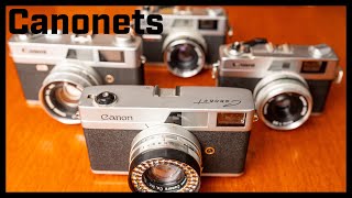 The Canonets  Canon’s Vintage Rangefinder Cameras  Ql17Giii  QL17  Canonet 28  Canon History [upl. by Melesa433]