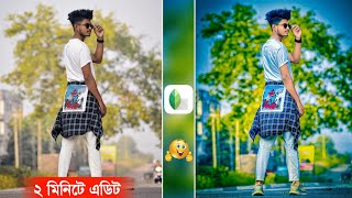 Snapseed New Realistic Colour Effect Editing  ছবি এডিট করবো কিভাবে [upl. by Laehcim]