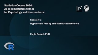 Session 5 Hypothesis Testing and Statistical Inference [upl. by Stulin]