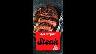 Air fryer recipe  Air fryer steak  New york strip steak  Rib eye Steak [upl. by Maurer]