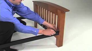 Serta Futon Frame How to Assemble [upl. by Nels]