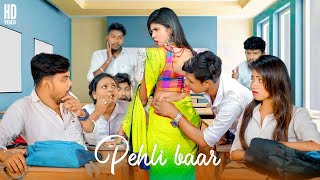 Nasha Laga Hai  Pehla Pyaar School Love Story  HeartTouching Romance  Crush On Madam [upl. by Airdnaed238]