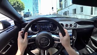 2020 Ford Mustang BULLITT  POV Test Drive [upl. by Onairda]