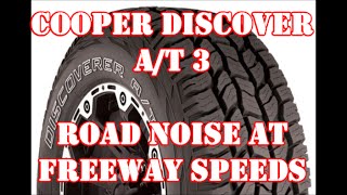 COOPER DISCOVER AT3 ROAD NOISE AFTER 10000 MILES [upl. by Hildegarde]