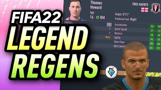 HOW TO CREATE LEGEND REGENS IN FIFA22 [upl. by Lehar]