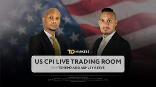 US CPI Live Trading room with Tshepo and Ashley Reeve  11 January 2024 [upl. by Stacey]