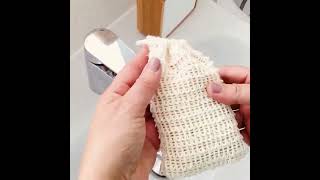 Natural Sisal Soap Bag [upl. by Ainsworth699]