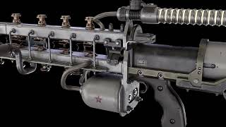 Atomic Heart detailed railgun [upl. by Garin39]